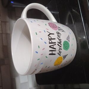 Happy Birthday Mug with Colorful Design